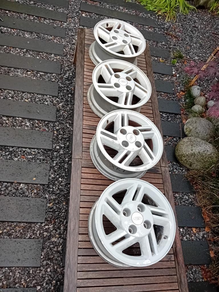 Ford escort mk4 xr3i/rs velgen, Ophalen, 14 inch, Gebruikt, Velg(en)