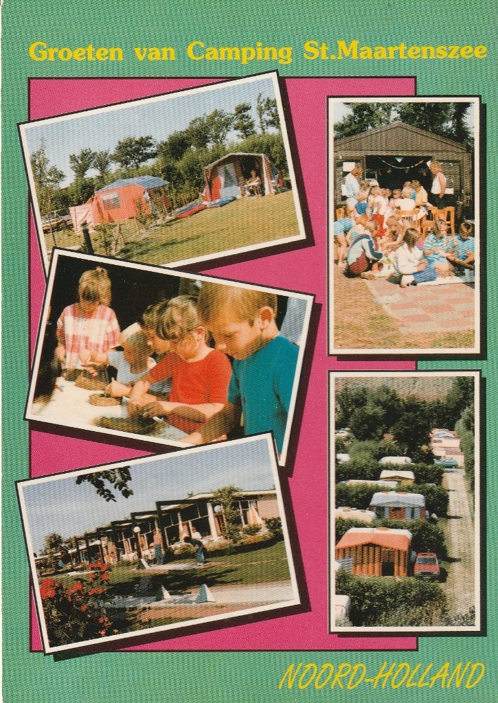 Groeten van Camping St. Maartenszee 1991, Ophalen of Verzenden, 1980 tot heden, Gelopen, Noord-Holland