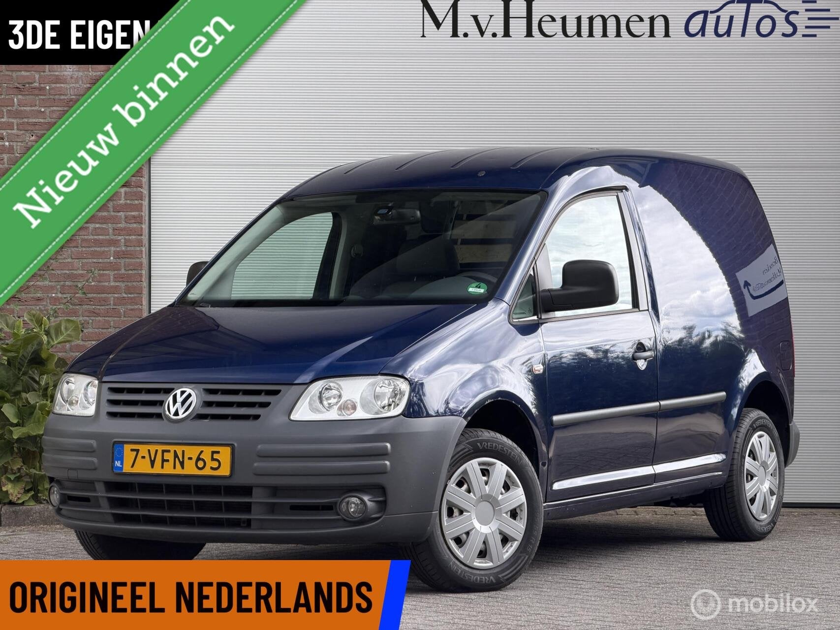 Volkswagen Caddy 1.9 TDI Airco Cruise CarPlay Camera Marge, Stof, Gebruikt, 4 cilinders, Origineel Nederlands