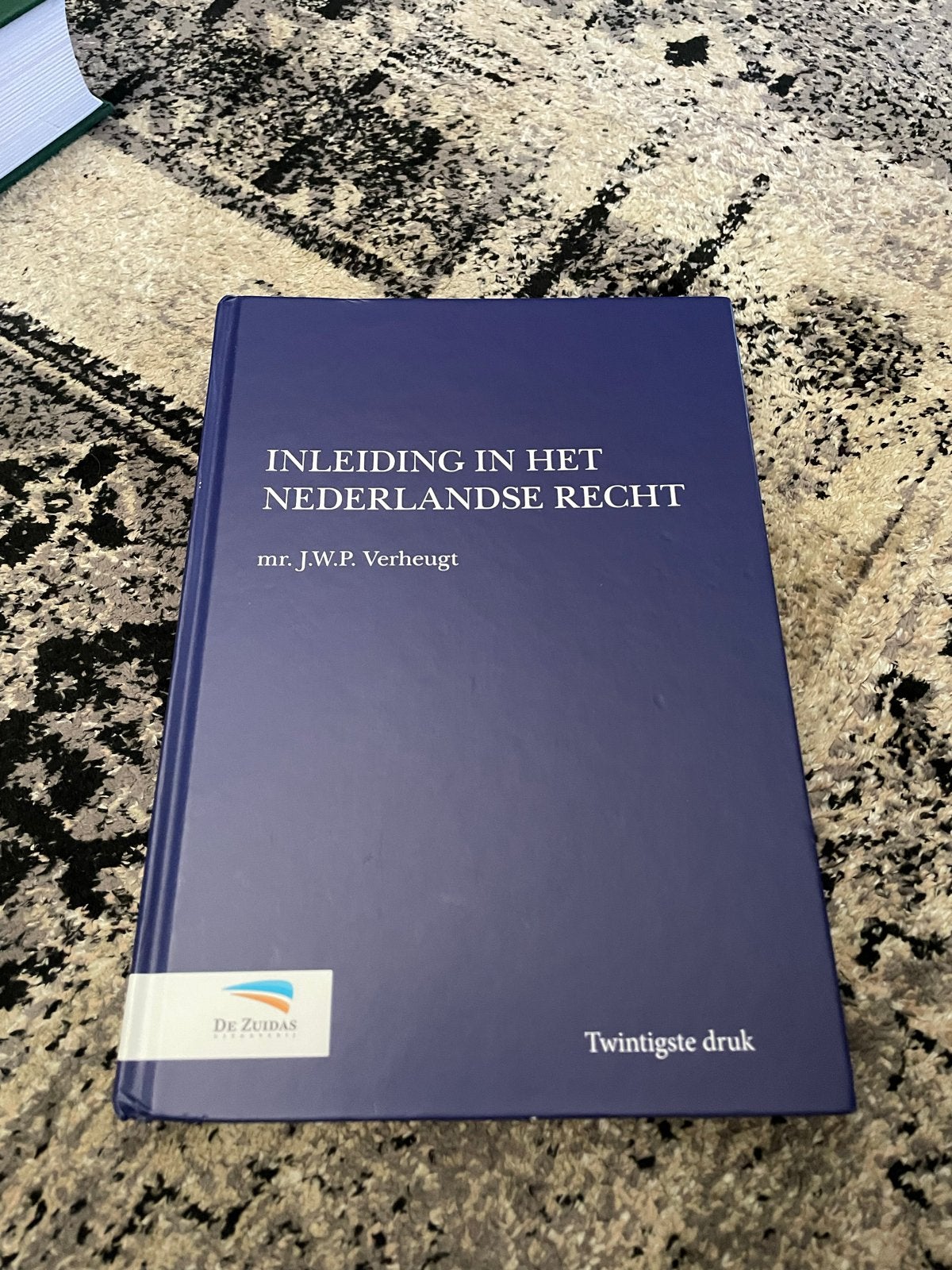 Inleiding in het Nederlandse Recht - 20e druk, Boeken, Ophalen of Verzenden, Gamma, Zo goed als nieuw, WO