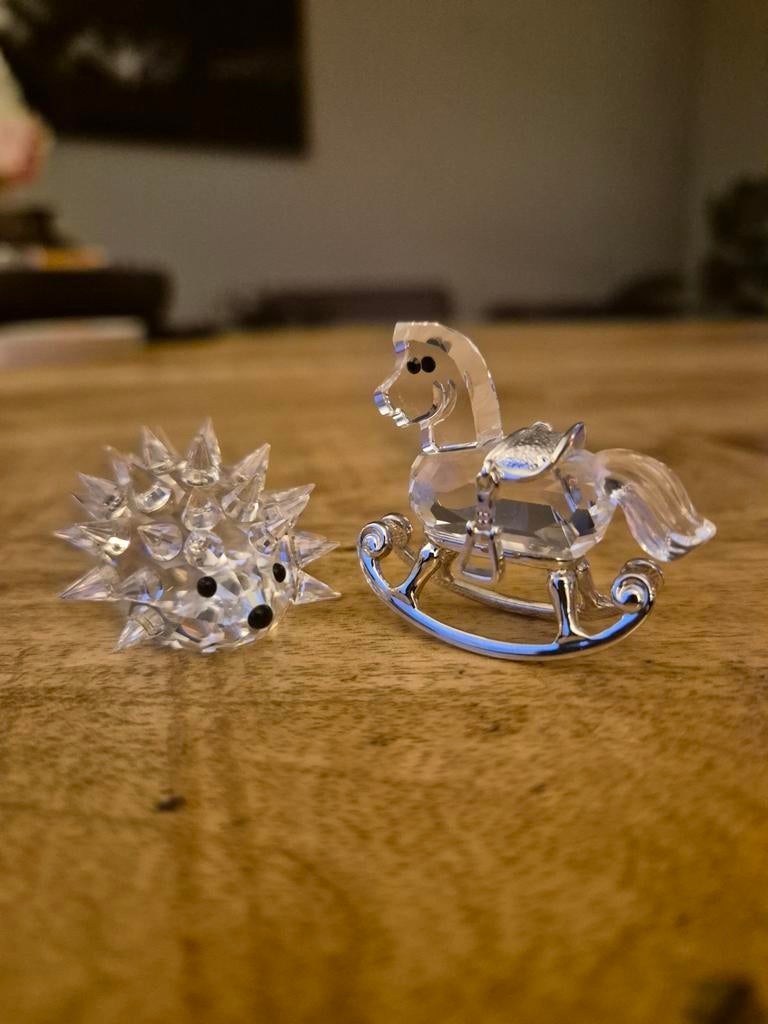 2 swarovski, Verzamelen, Ophalen of Verzenden, Zo goed als nieuw, Figuurtje
