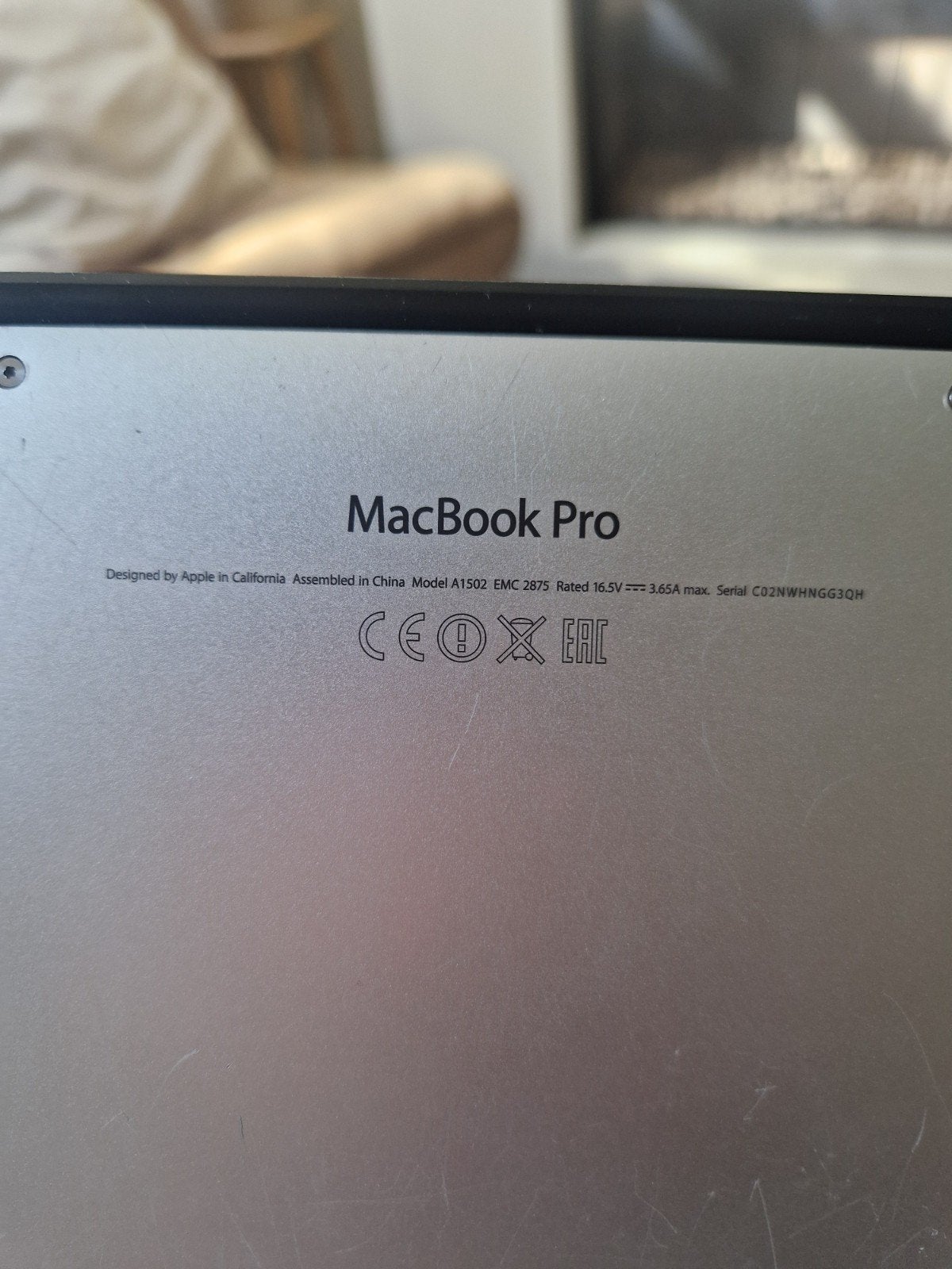 Foto 3 van MacBook Pro 2014 - werkt op dit moment niet