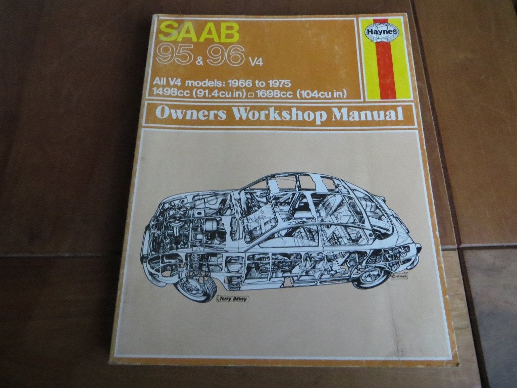 Haynes workshop manual vraagbaak Saab 96 V4, Saab 95 V4, Ophalen of Verzenden