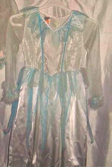 Prachtige ijs Koningin outfit mt 104 / 122., Ophalen of Verzenden, Nieuw, 104 of kleiner, Meisje