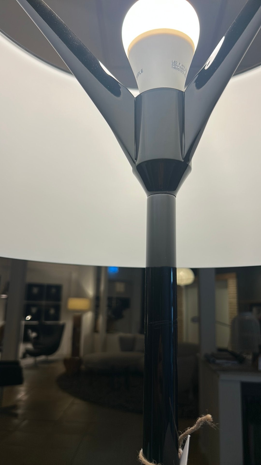 Flos Spunlight F zwart showroommodel, Ophalen, Zo goed als nieuw, Minder dan 100 cm