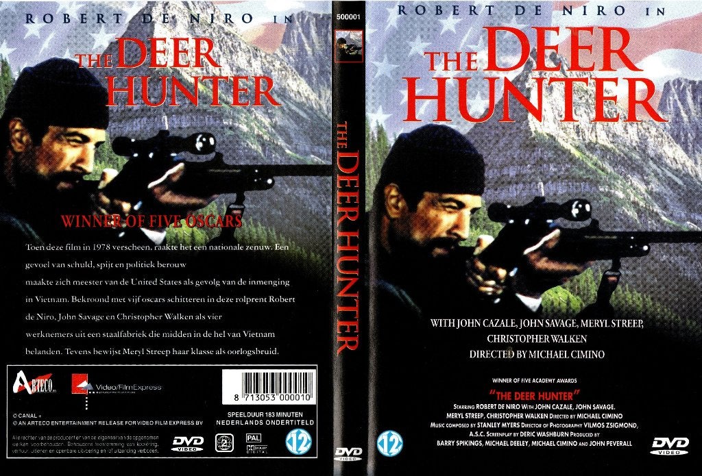 The Deer Hunter, Vanaf 12 jaar, Ophalen of Verzenden, Zo goed als nieuw