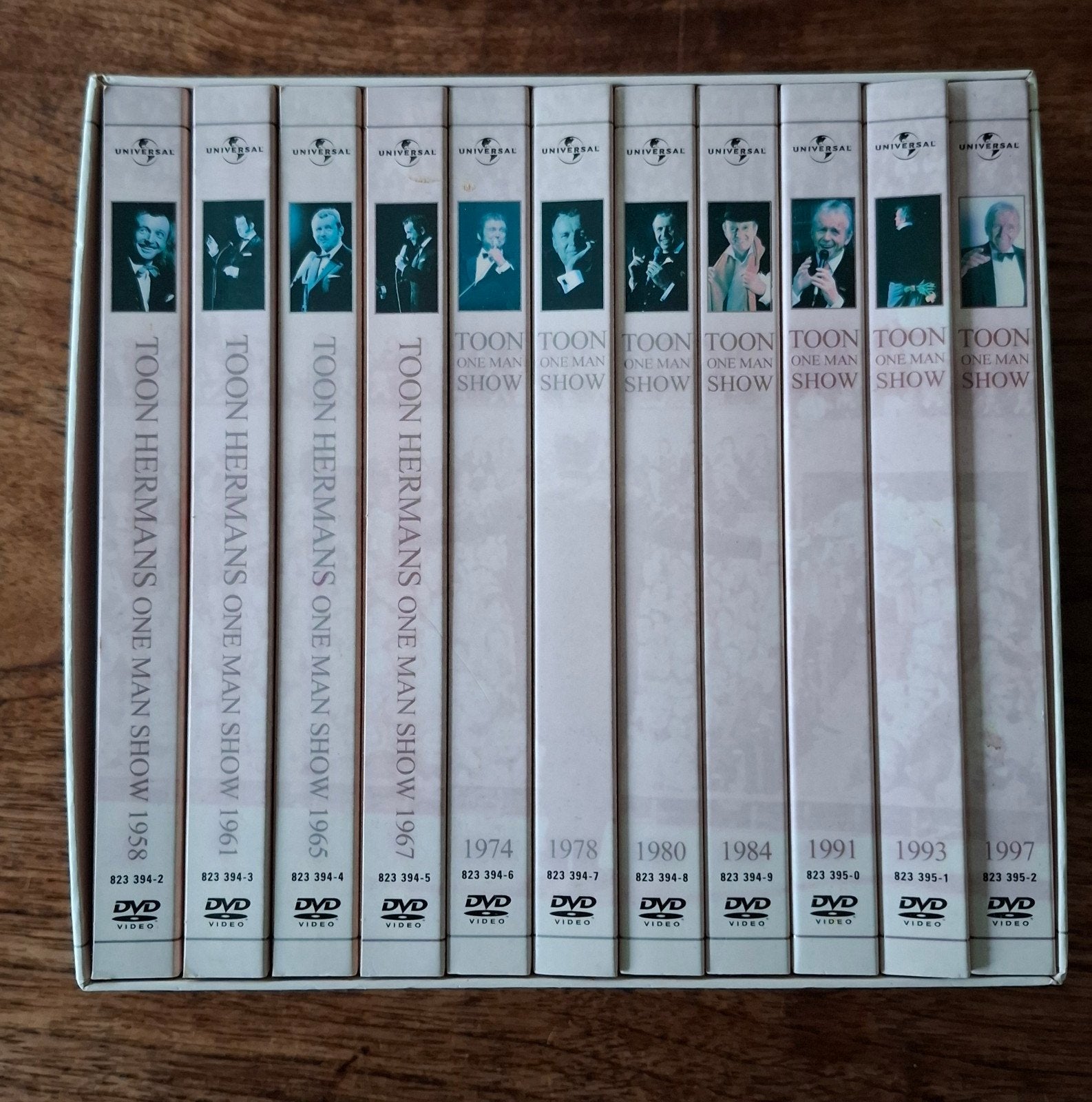 Toon Hermans One Man Shows 1958-1997 DVD Boxset, Alle leeftijden, Nederlands, Toon Hermans, Zo goed als nieuw