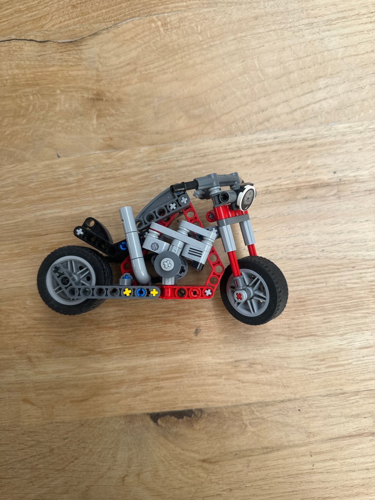 Lego Technic Motorfiets - Stoere Chopper, Kinderen en Baby's, Gebruikt, Lego, Ophalen of Verzenden, Technic
