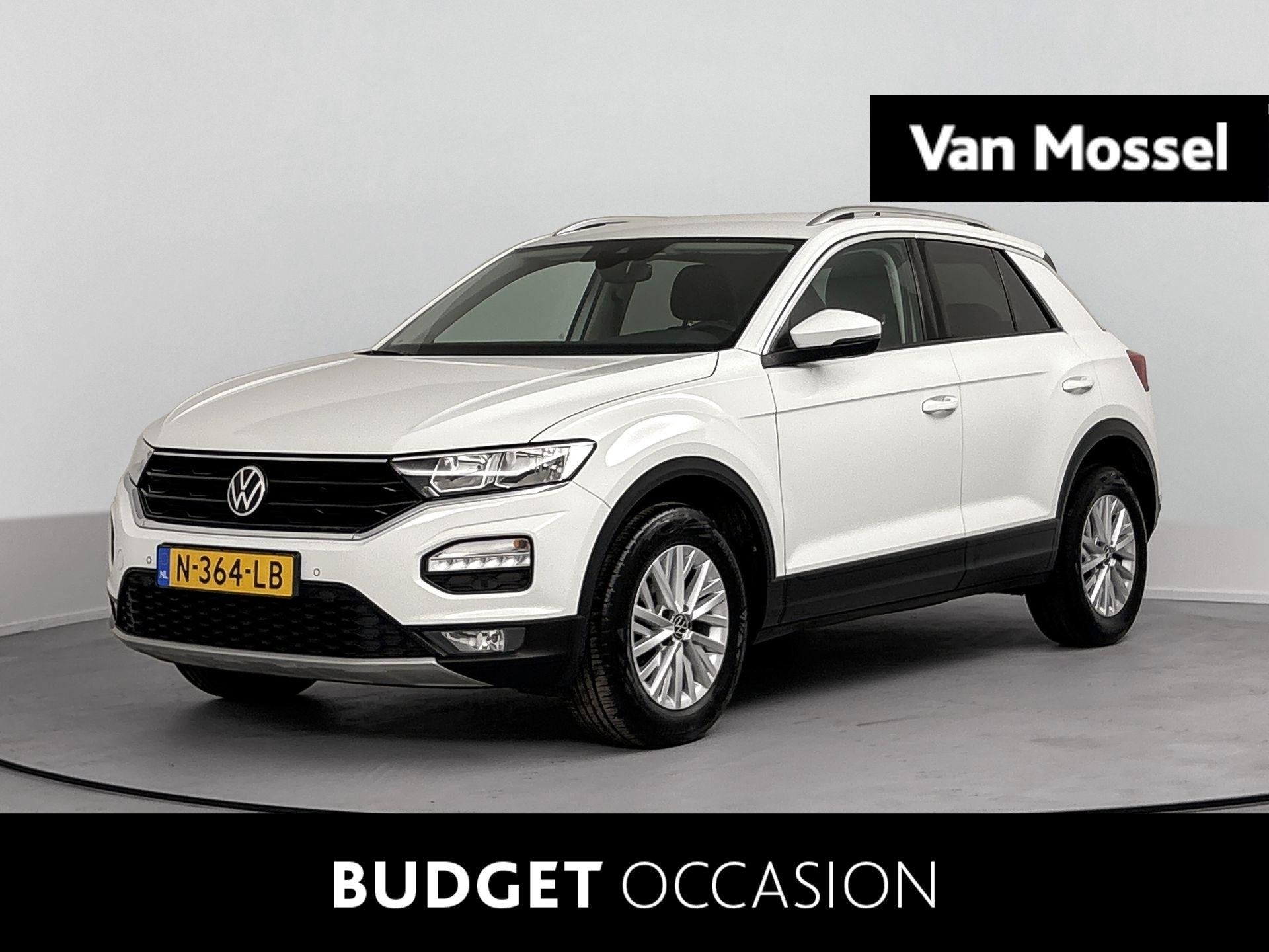 Volkswagen T-Roc 1.0 TSI Style Business Airco | Apple Carpla, Auto's, Voorwielaandrijving, 12 maanden, Stof, Gebruikt
