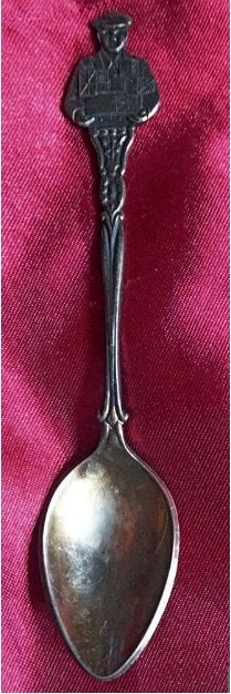 Vintage Nostalgisch Theelepeltje 35 Jaar ter Meulen Post, Antiek en Kunst, Ophalen