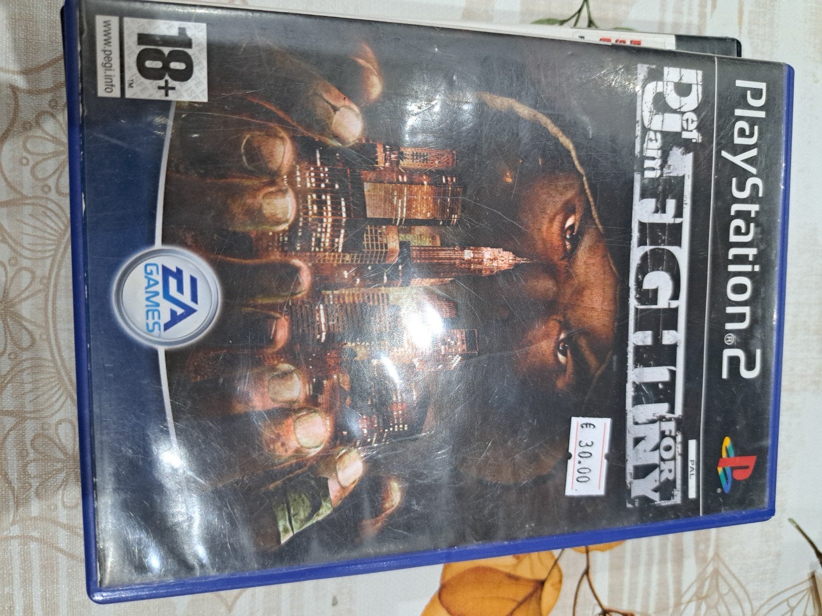 ps2 Def Jam fight for ny, Gebruikt, Vanaf 18 jaar, Vechten, 1 speler