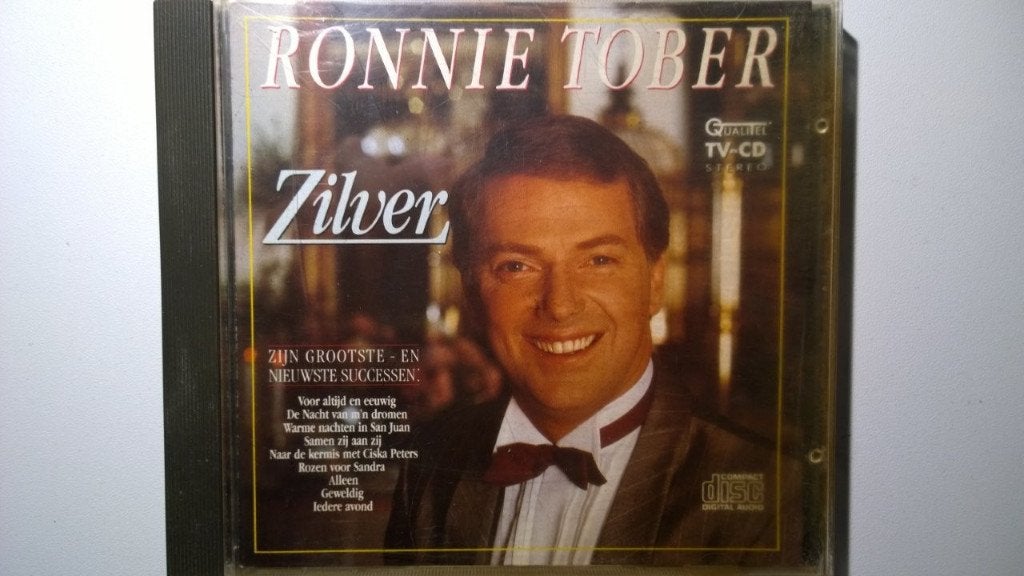 Ronnie Tober - Zilver, Ophalen of Verzenden, Zo goed als nieuw, Pop
