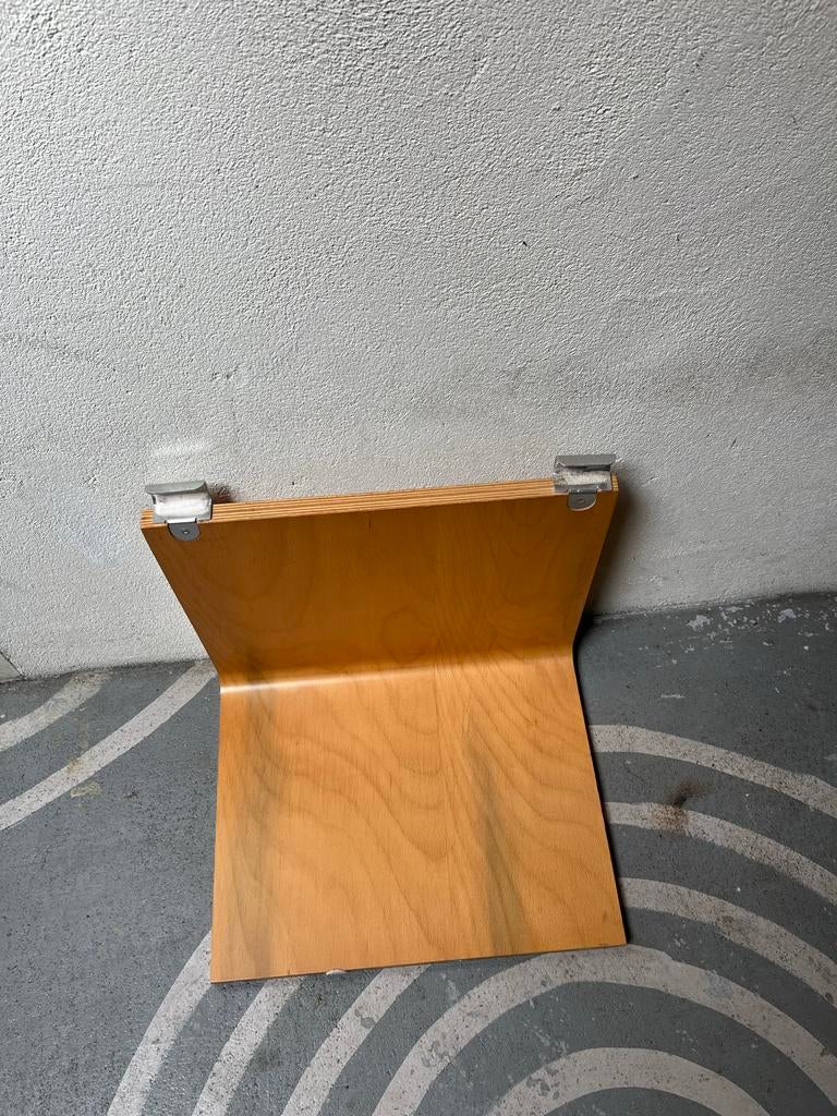 Aanhang tafeltje auping auronde. Hoogte bed 34,5, Gebruikt, Ophalen of Verzenden, Hout, Overige kleuren