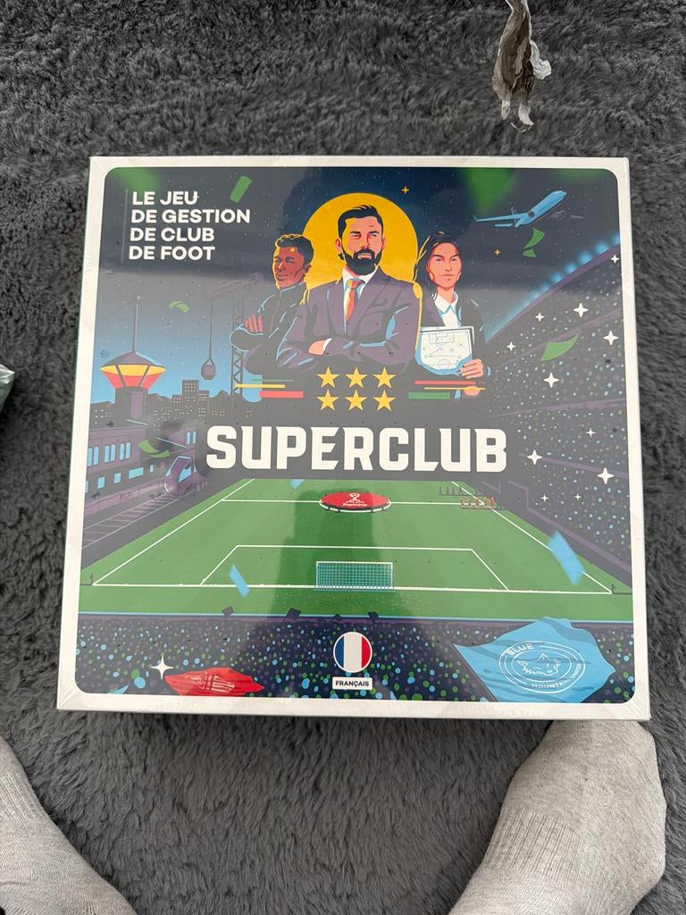 Superclub: Voetbalclub Management Bordspel (Nieuw), Drie of vier spelers, Ophalen, Nieuw