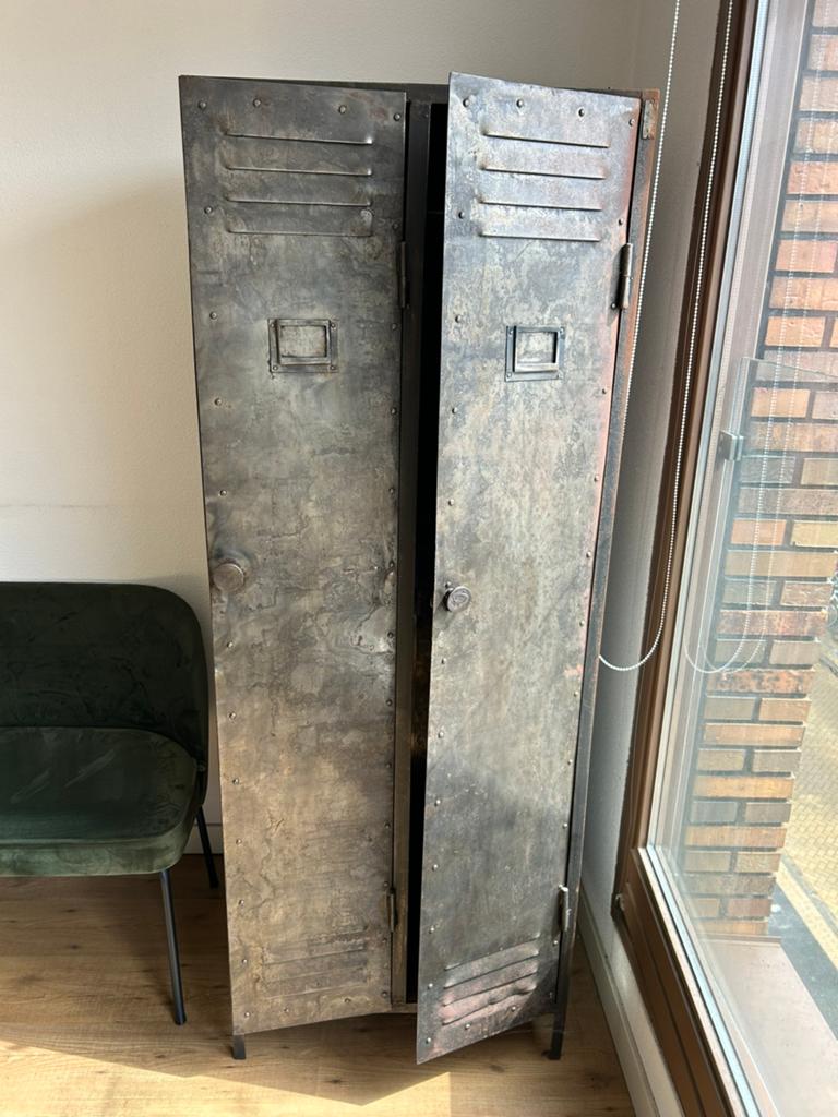 Vintage Lockerkast, Ophalen, Zo goed als nieuw, Vintage