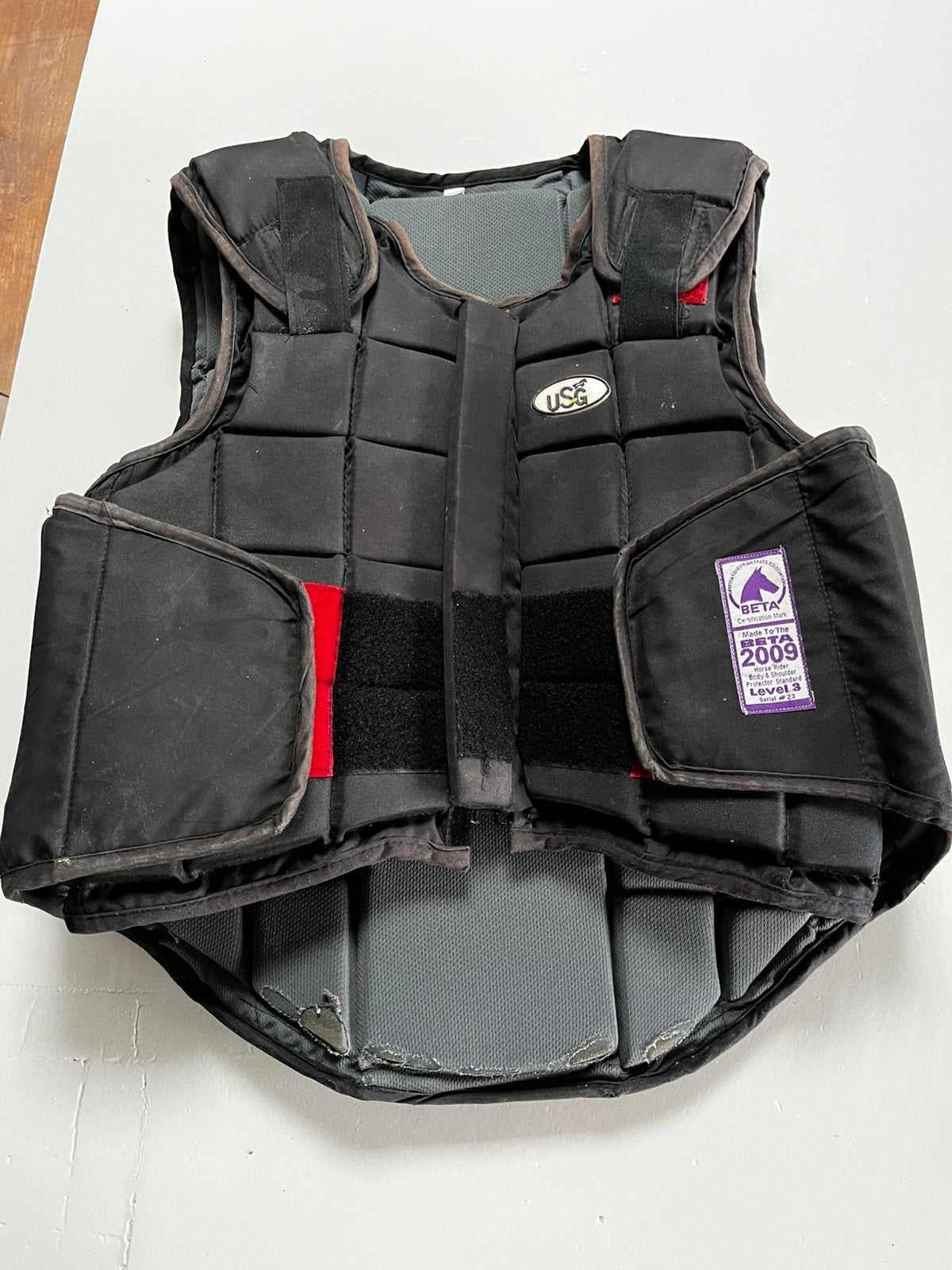 USG bodyprotector adult S, Ophalen of Verzenden, Gebruikt