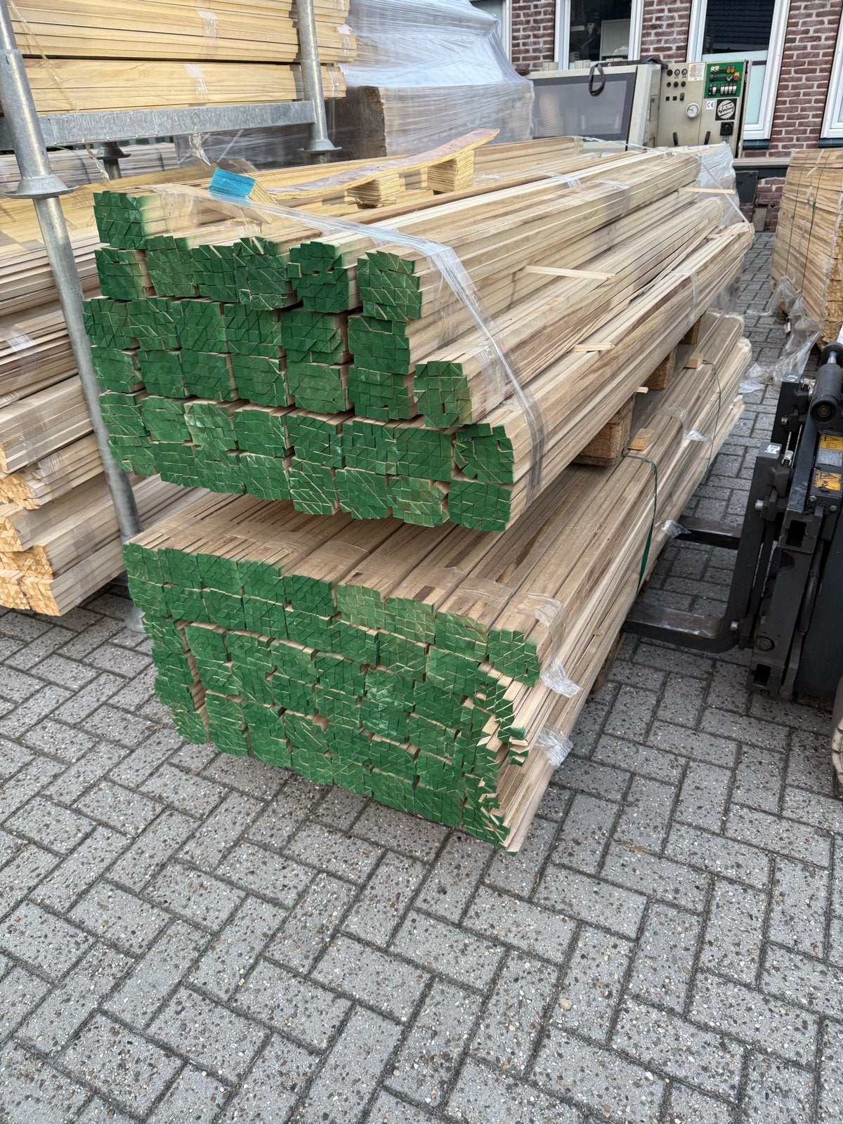Aanmaakhout - Driehoekige latten 22x22x2000 mm, Minder dan 25 mm, Overige typen, Nieuw, Ophalen of Verzenden