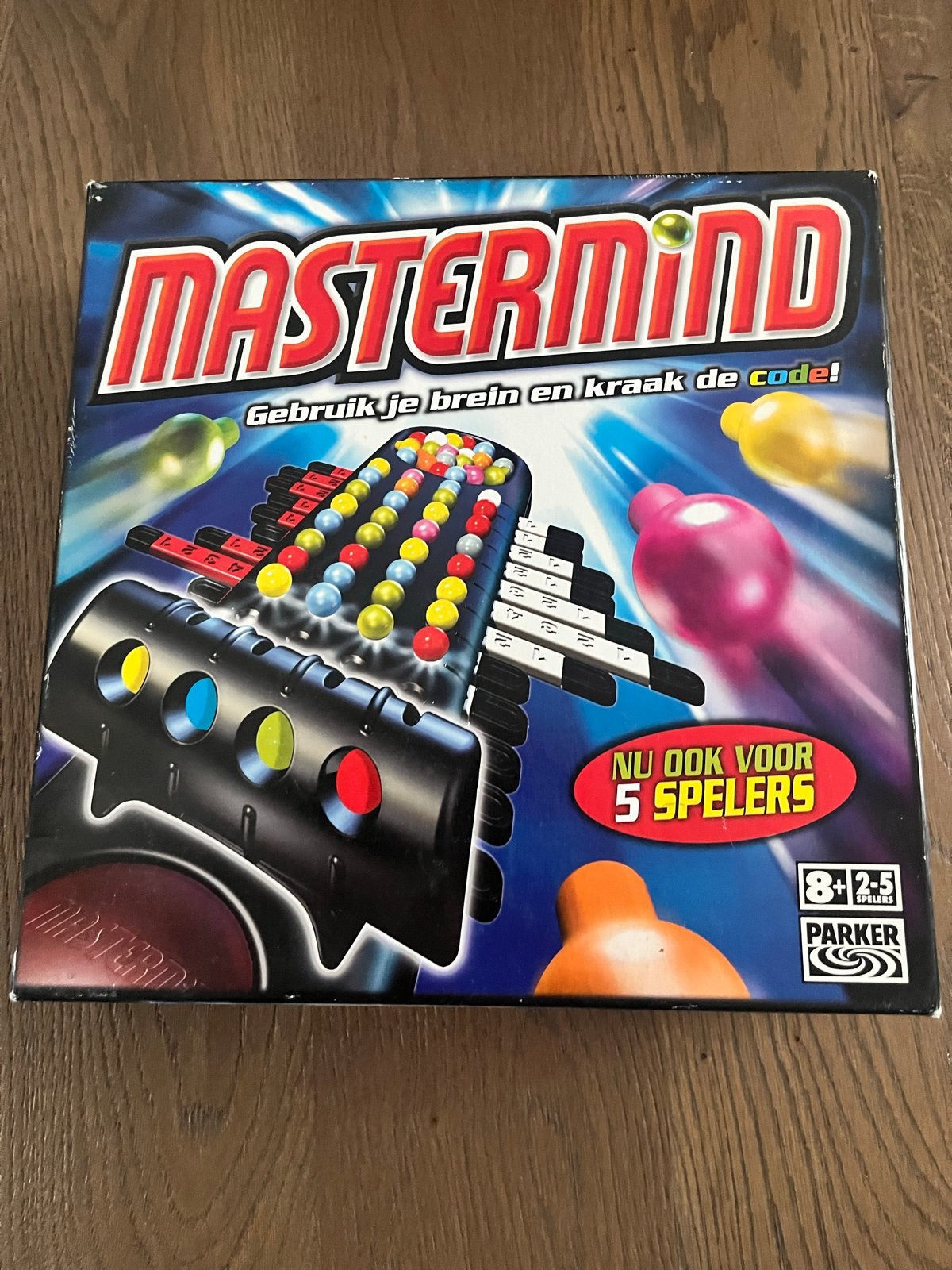 Mastermind Bordspel - Kraak de Code!, Drie of vier spelers, Ophalen, Gebruikt