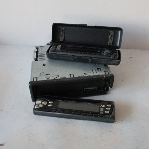 Autoradio JVC CD speler vintage origineel, Auto diversen, Ophalen of Verzenden, Gebruikt