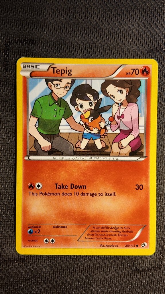 Tepig 25 Legendary Treasures | Pokemon kaart, Ophalen, Zo goed als nieuw, Losse kaart