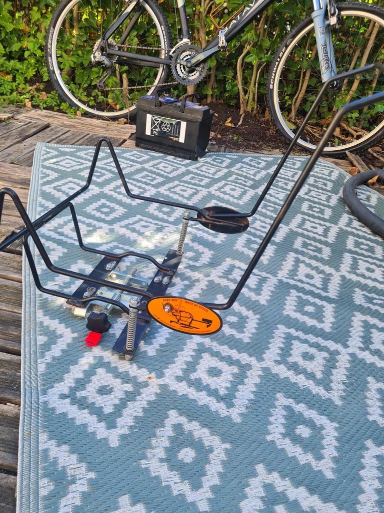 Steco Baby Mee - Maxi Cosi drager, Fietsen en Brommers, Fietsaccessoires | Fietsstoeltjes, Achterzitje, Gebruikt, Steco, Ophalen