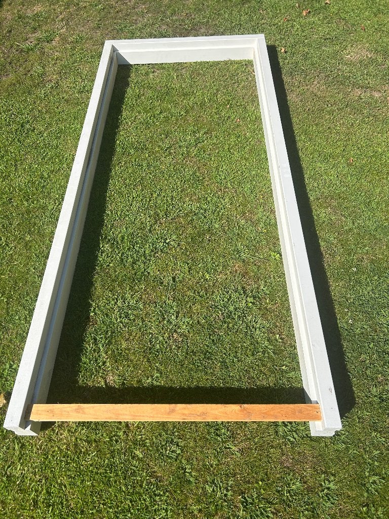 Deurkozijn, Deurkozijn, Zo goed als nieuw, 225 cm of meer, Hout