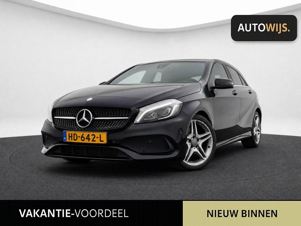 Mercedes-Benz A-klasse 180 Ambition|NL AUTO|AMG VELGEN|FACEL, Gebruikt, 4 cilinders, Leder en Stof, 695 kg