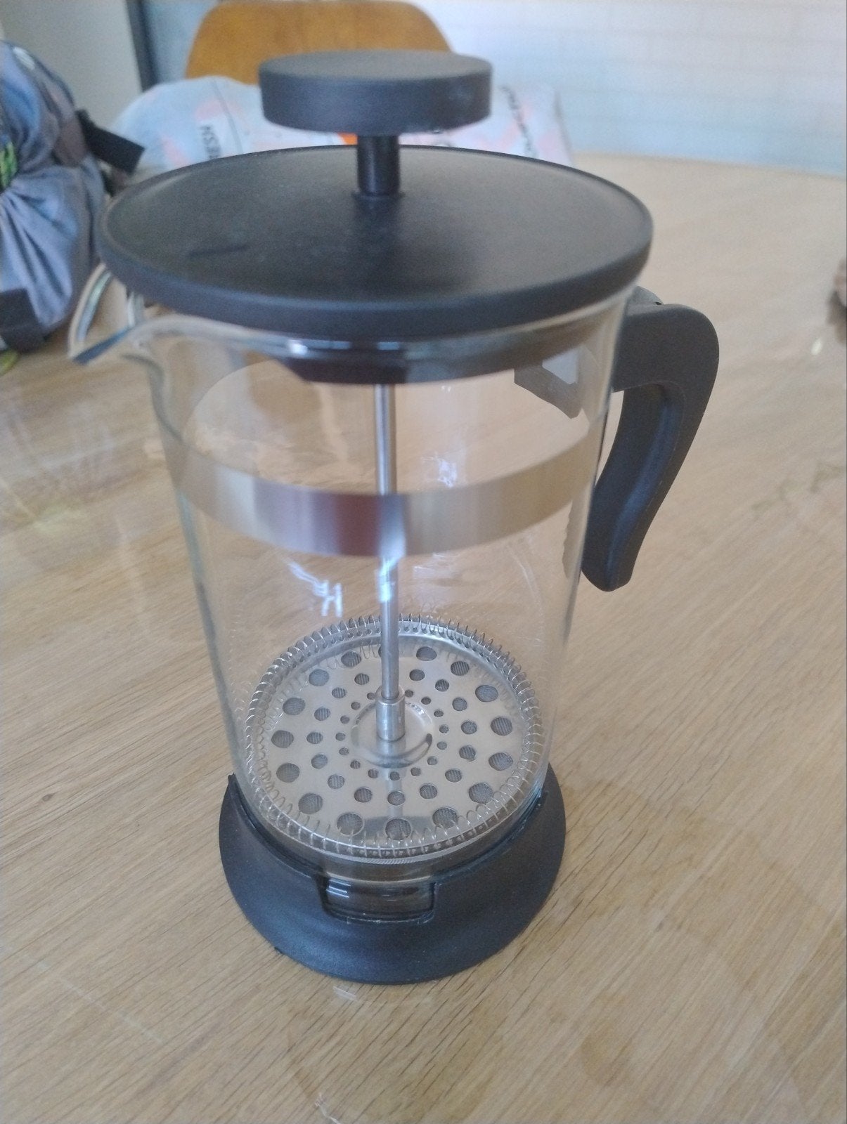 IKEA French Press Koffiezetter - Zo goed als nieuw, Ophalen, Koffiemachine, Gemalen koffie, Zo goed als nieuw