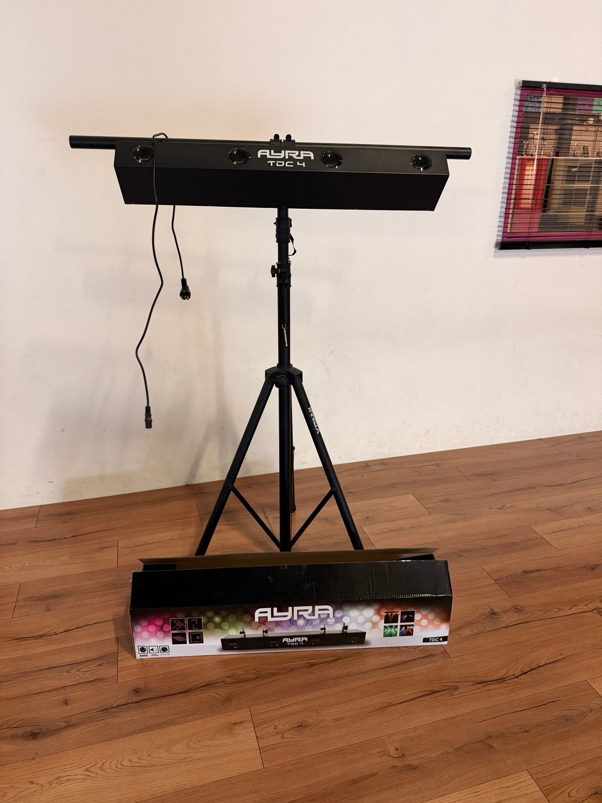 Ayra TDC 444 MKII 4-in-1 LED scanner, Ophalen of Verzenden, Nieuw, Licht, Kleur