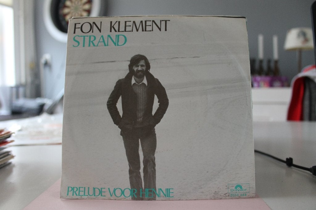 7" Single Fon Klement - Strand / Prelude Voor Hennie, Gebruikt, 7 inch, Ophalen of Verzenden, Pop