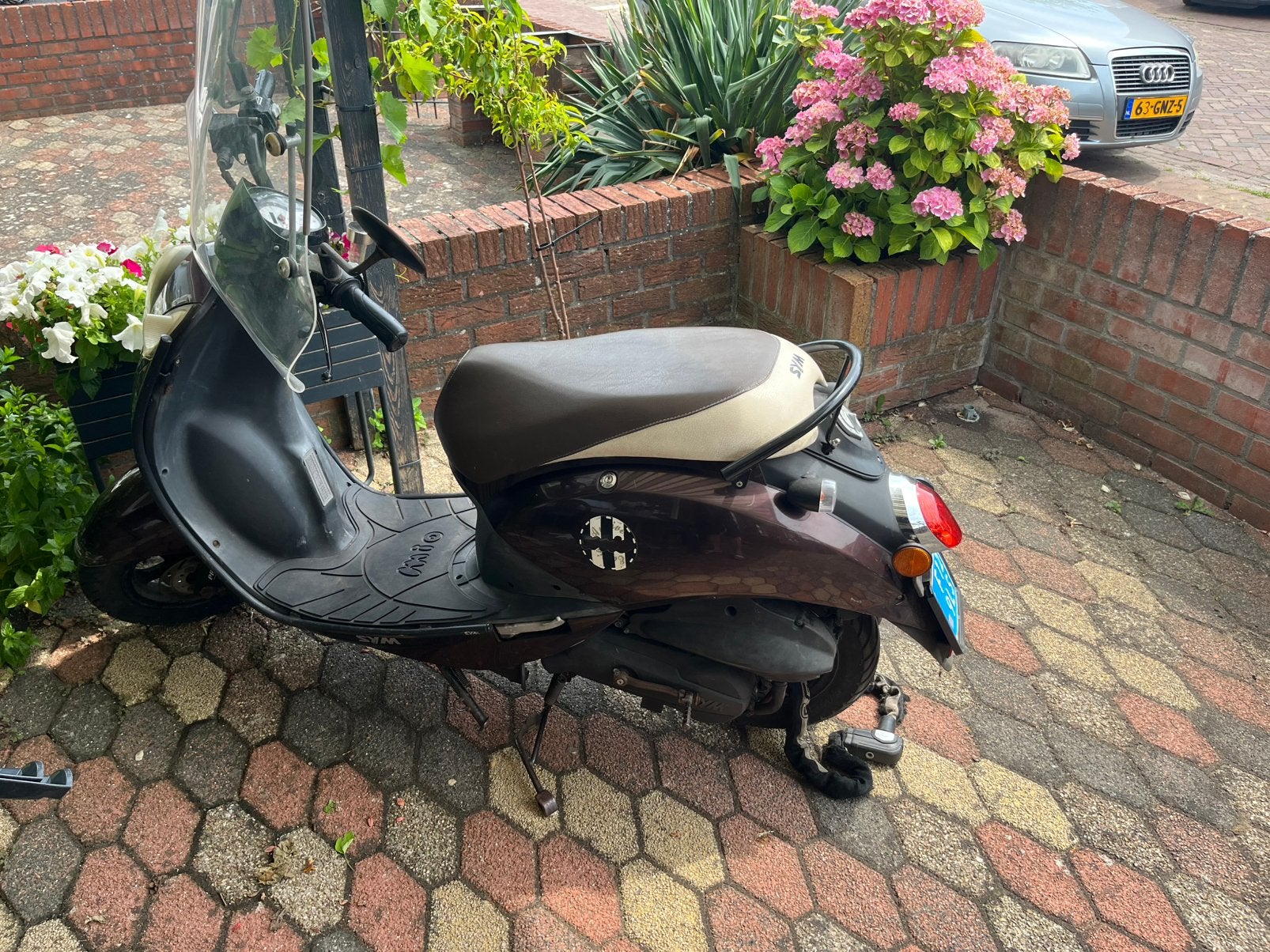 Sym Mio, Fietsen en Brommers, Ophalen, Gebruikt, SYM, Benzine