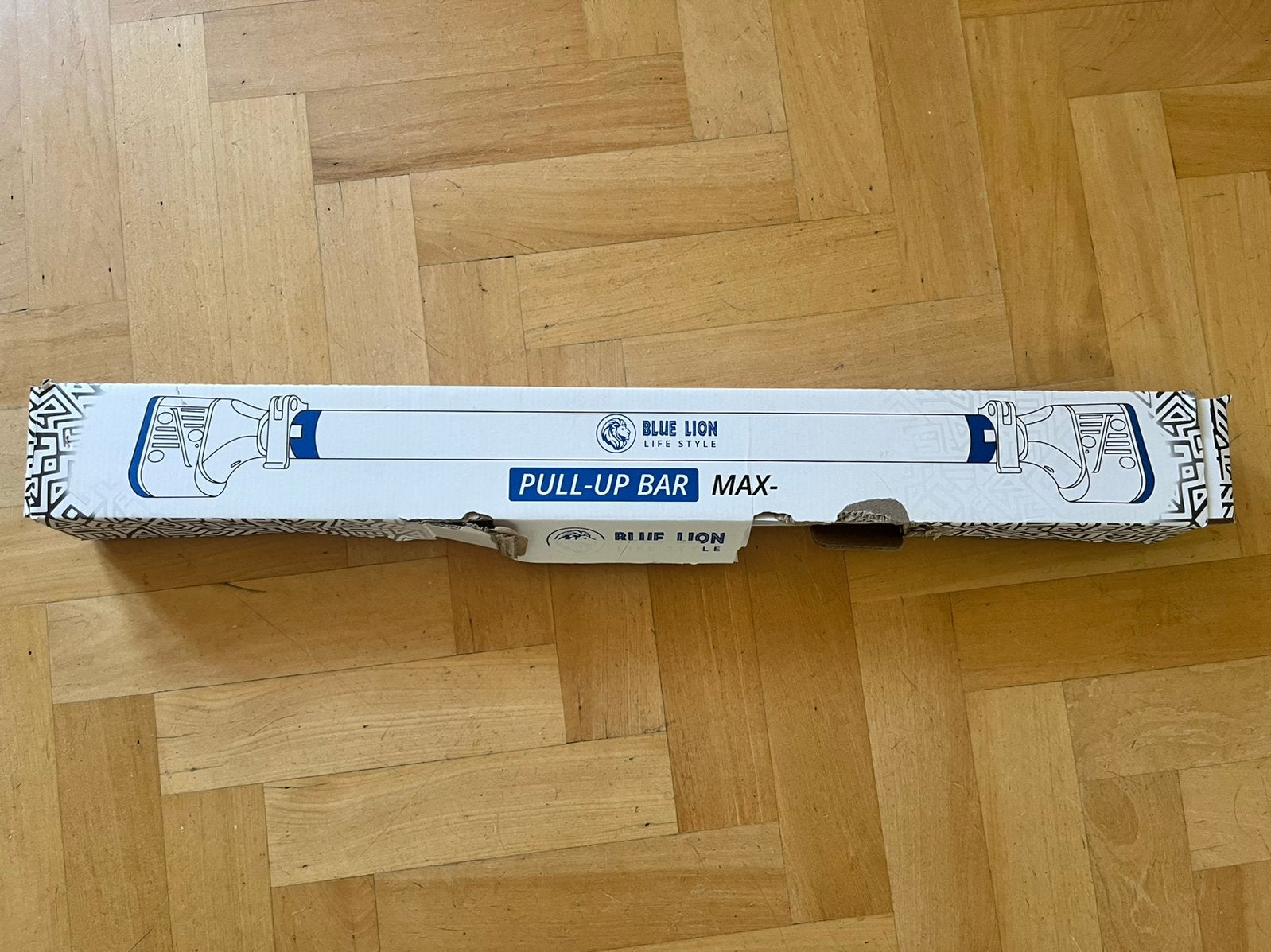 Pull up bar / optrekstang (deur) Blue Lion Max, Sport en Fitness, Fitnessmaterialen, Ophalen, Zo goed als nieuw, Oprekstang