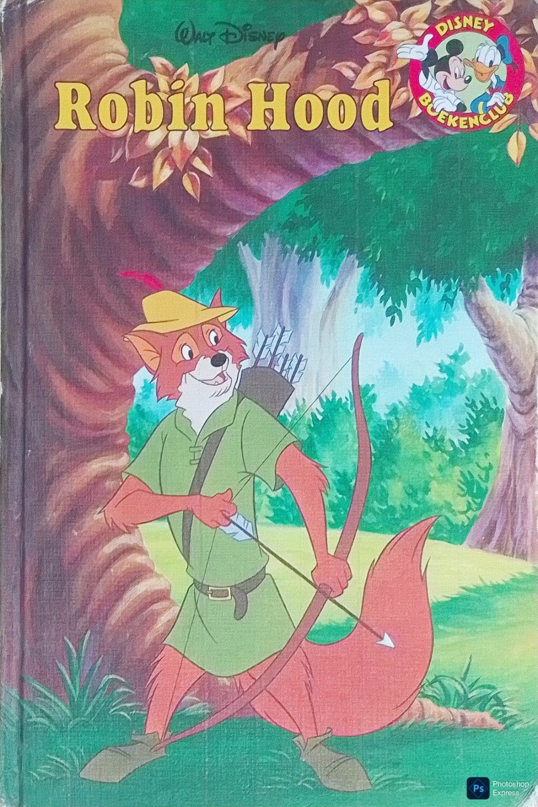 Robin Hood, Gelezen, Fictie algemeen, Ophalen of Verzenden, Walt Disney.
