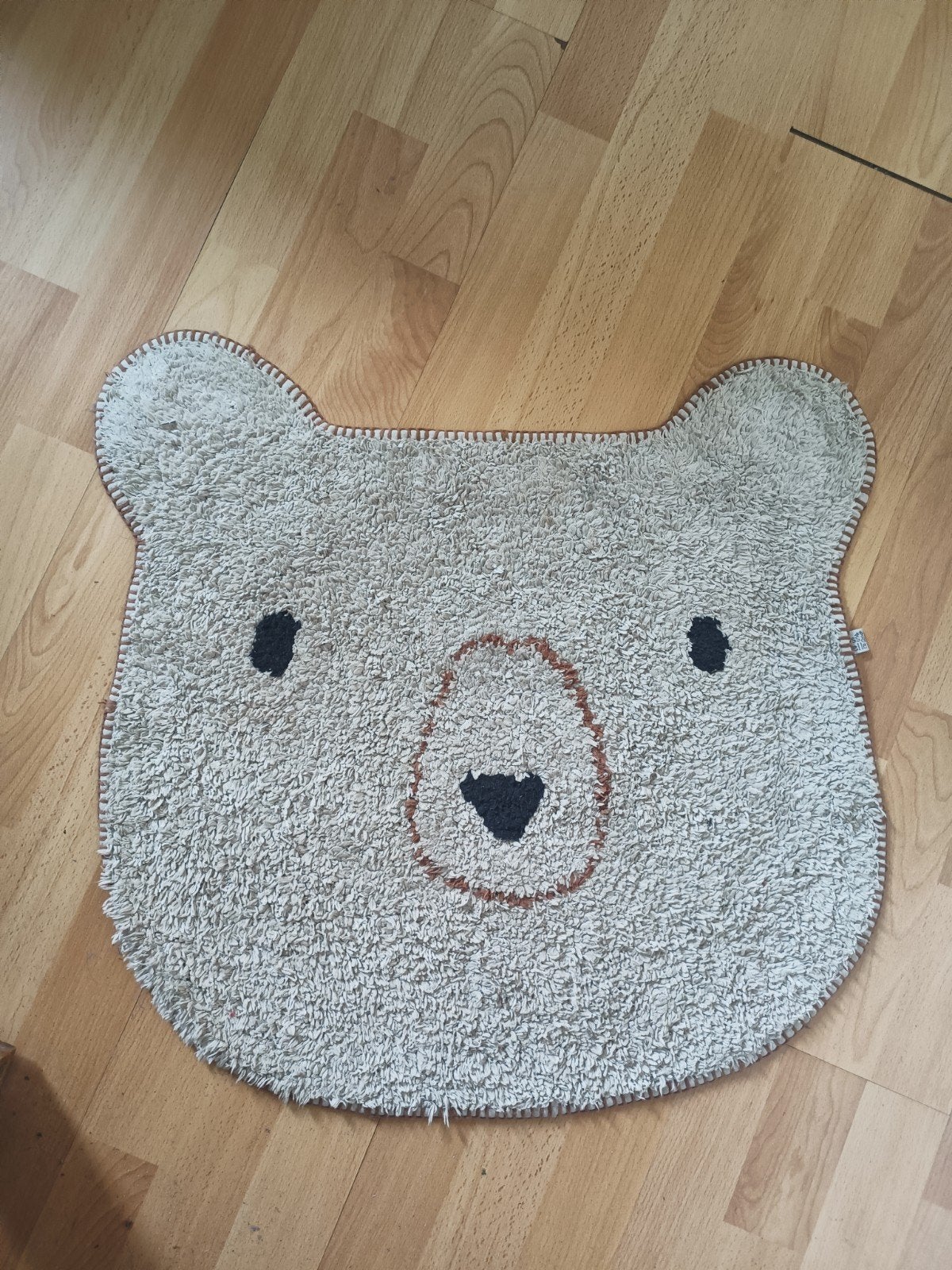 Berenkleed / vloerkleed beer voor de kinderkamer, Gebruikt, 50 tot 100 cm, Bruin, Kinderkamer, Speels, Beren