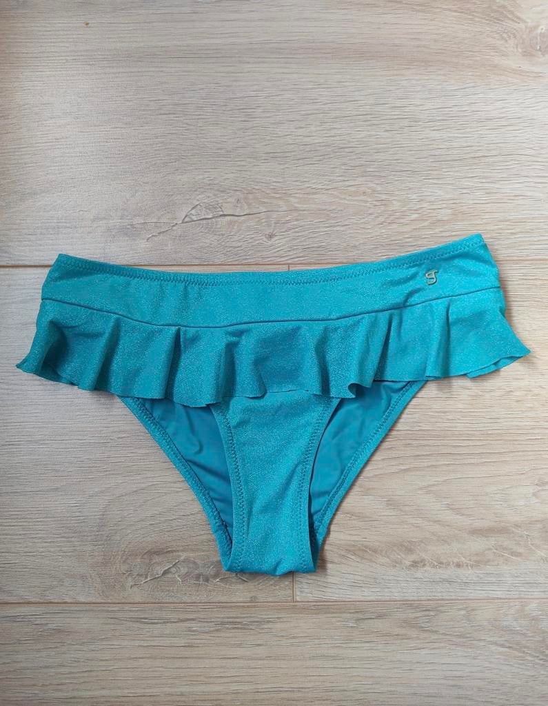 Supertrash - Bikini broekje lurex blauw mix & match - mt 34, Kleding | Dames, Supertrash, Zo goed als nieuw, Bikini, Verzenden