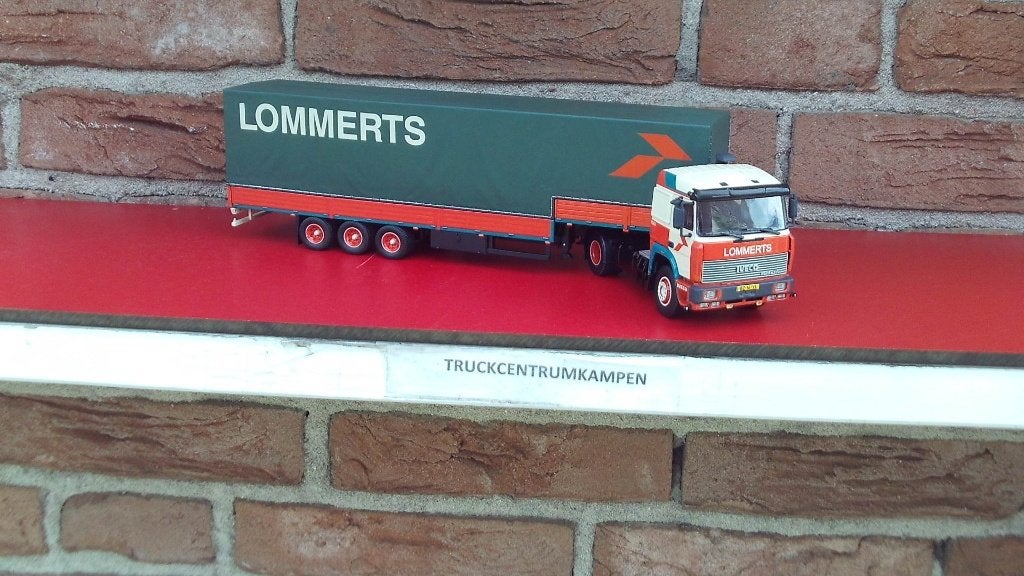 Tekno  Iveco  Turbostar  van  Lommerts., Ophalen of Verzenden, Nieuw, Bus of Vrachtwagen, Tekno
