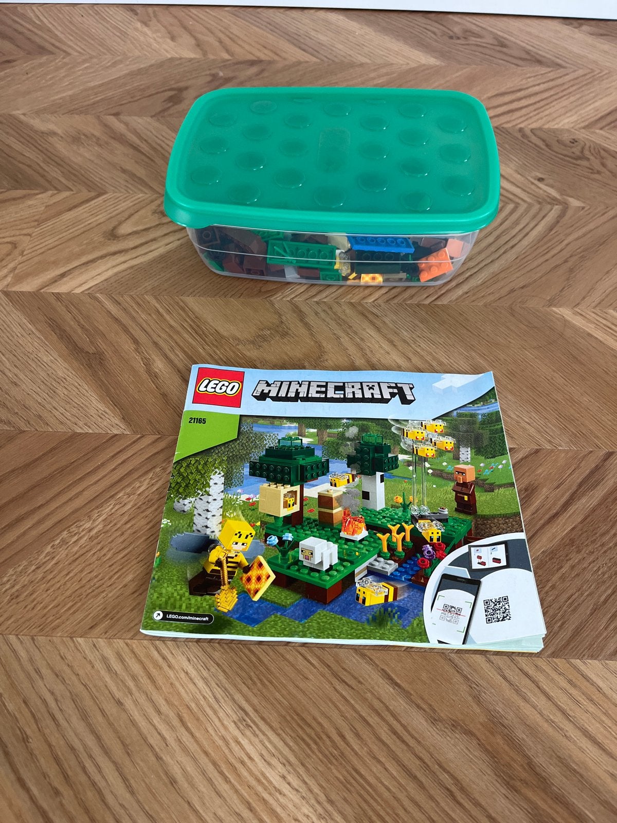 LEGO Minecraft 21165 met instructieboekje, Ophalen of Verzenden, Zo goed als nieuw