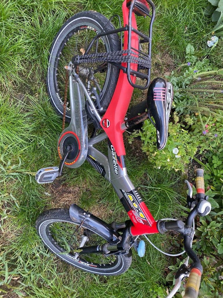 Nette jongensfiets, Ophalen, Gebruikt, Velgrem, Handrem