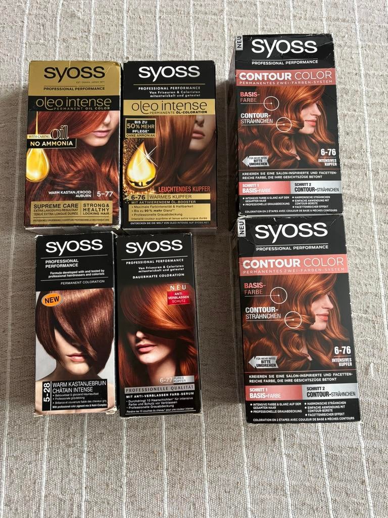 Syoss haarverf / contour color, Cd's en Dvd's, VHS | Film, Alle leeftijden, Ophalen of Verzenden, Zo goed als nieuw