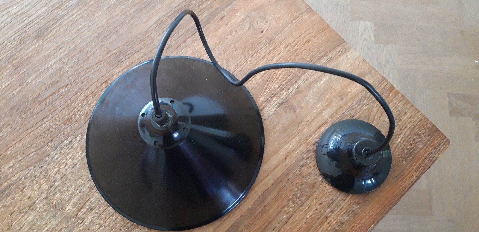 Hanglamp zwart, Huis en Inrichting, Ophalen of Verzenden, Gebruikt