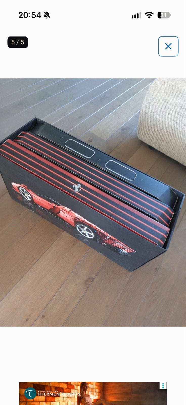 Foto 13 van LEGO Technic Ferrari Daytona SP3 (42143) gebruikt