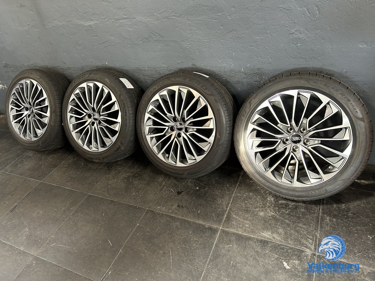 6-7mm! Originele Audi A6 S6 C8 4K S-Line 19 inch velgen 5x11