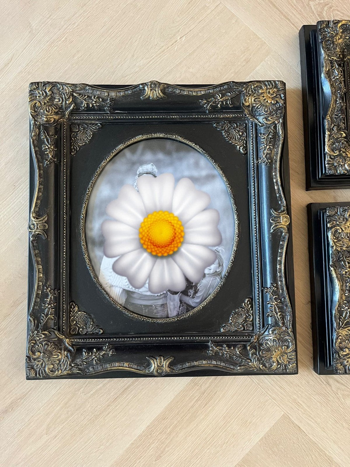 fotolijsten landelijk zwart, Ophalen of Verzenden, Zwart, Fotolijst