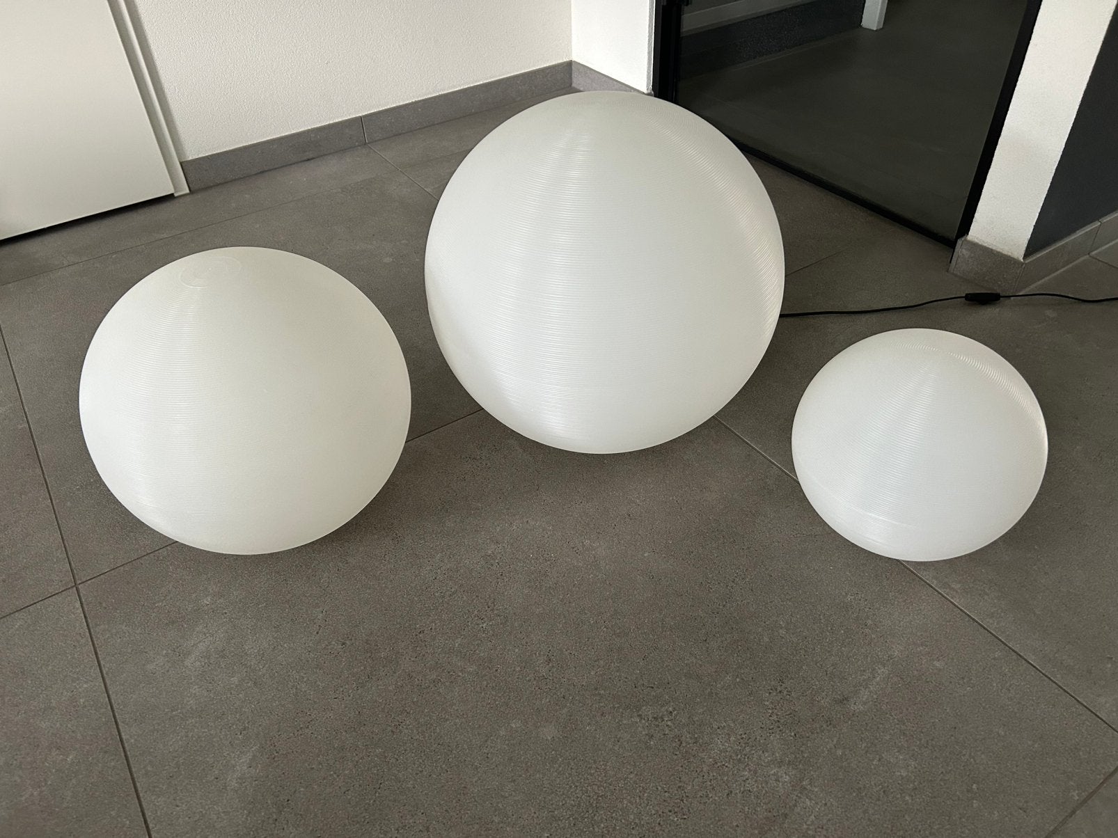 SCE France Stratus ball space age retro design vloerlampen, Ophalen of Verzenden, Zo goed als nieuw