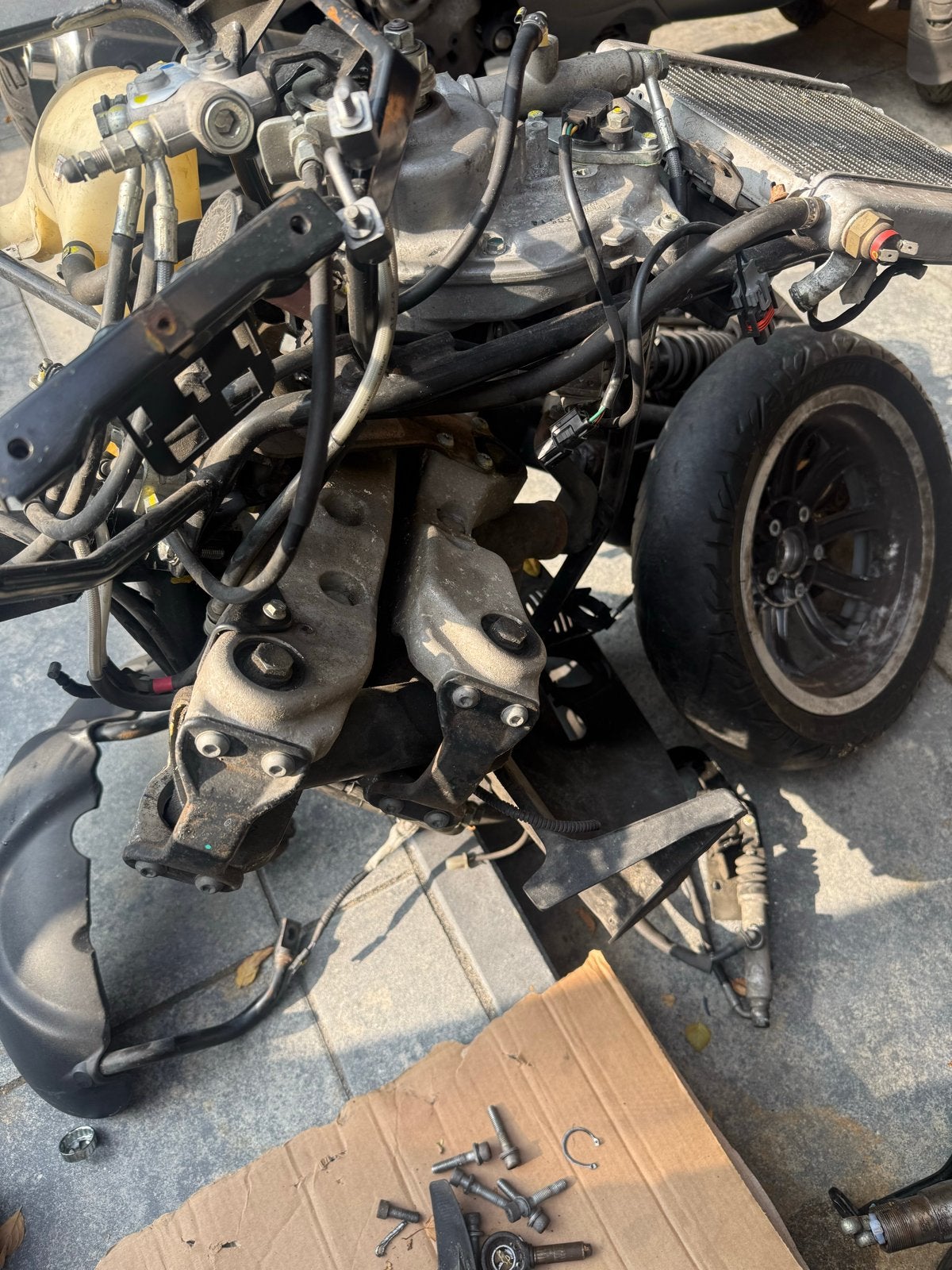 Piaggio MP3 500 onderdelen -, Ophalen, Gebruikt, Blok, Piaggio