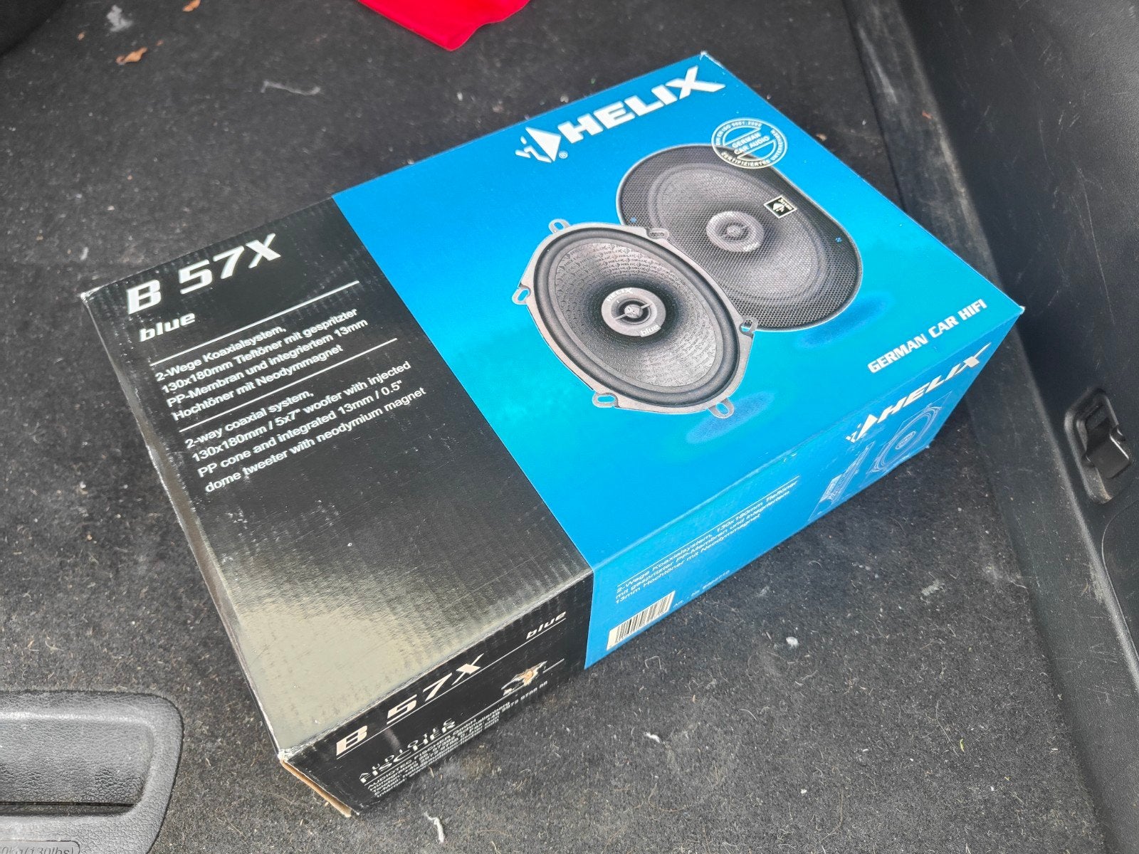 Nieuwe Helix B 57X Coaxiale Speakerset - Auto Hifi, Auto diversen, Autospeakers, Ophalen of Verzenden, Nieuw