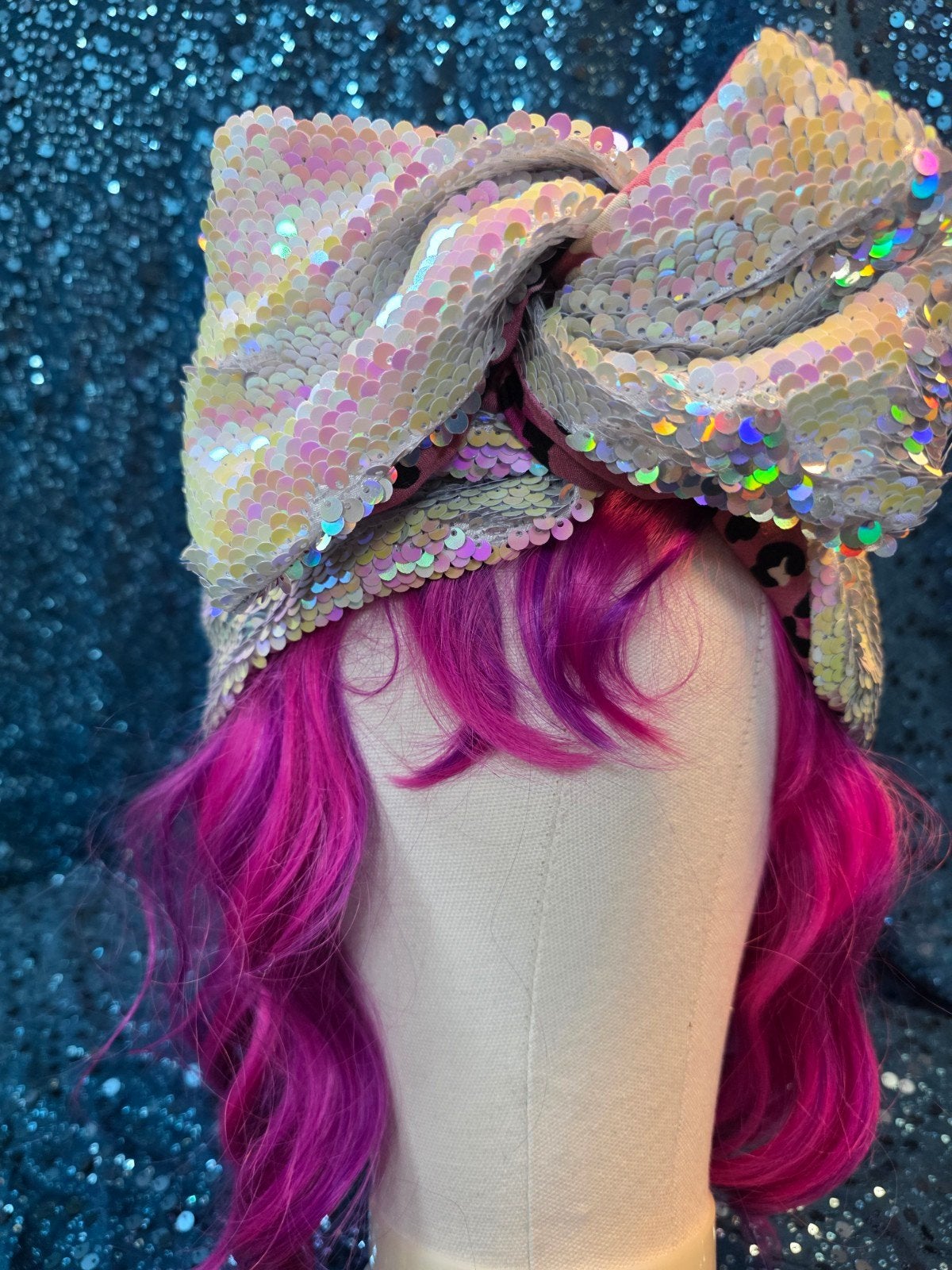 Glitter Wrap Haarband - Carnaval & Themafeest, Carnaval, Nieuw, Ophalen of Verzenden, Accessoires