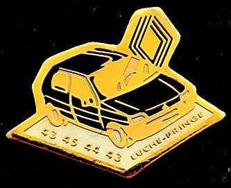 Renault dealer pin- kleine maat, Verzenden, Nieuw, Transport, Button