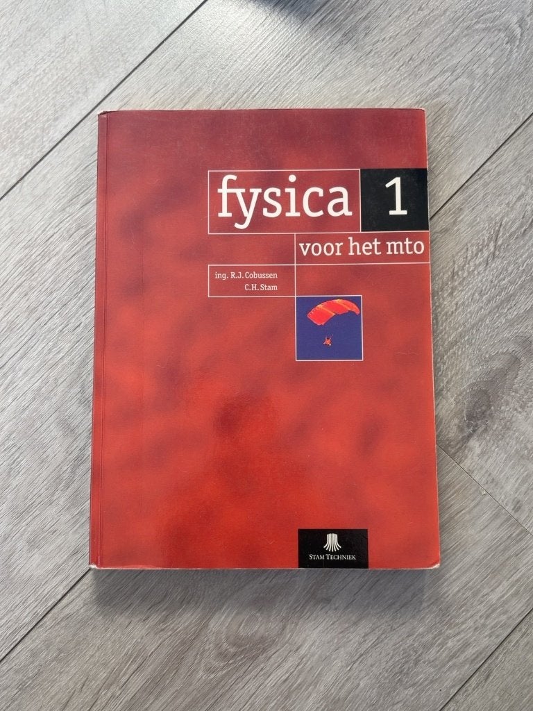 Fysica 1 & 2 voor het MTO – Cobussen & Stam, Boeken, Ing. R.J. Cobussen & C.H. Stam, Ophalen of Verzenden, Zo goed als nieuw, Overige onderwerpen