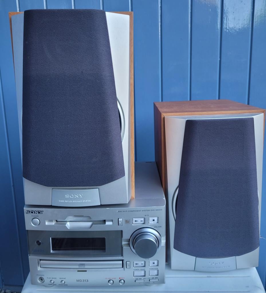 Sony  Stereo midi set  met Minidisc, Audio, Tv en Foto, Ophalen, Sony